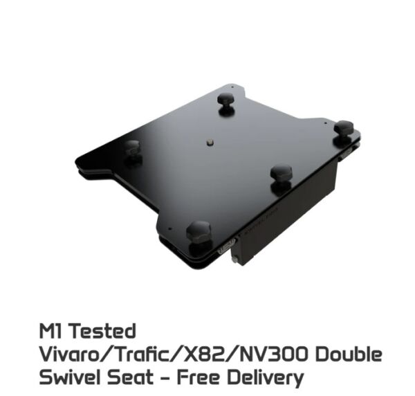 M1 Tested Vivaro/Trafic/X82/NV300 Double Swivel Seat