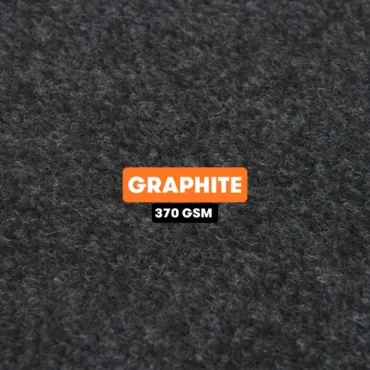 4-Way Stretch Carpet Lining Standard Quality for Van Interiors - Graphite