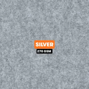 4-Way Stretch Carpet Lining Standard Quality for Van Interiors - Silver