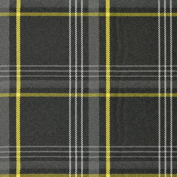VW GTI Tartan Vehicle Seat Upholstery Fabric Backed with 5mm Scrim Foam 8 Colour Yellow